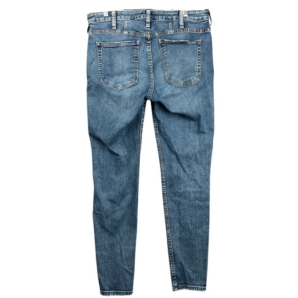 Silver Jeans Co. High Note Womens Skinny Jeans Size 32/29 Medium Wash Denim - Picture 2 of 5